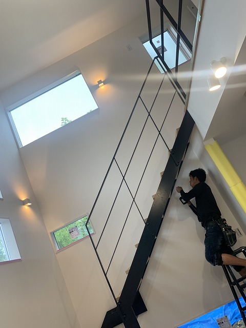 吹き抜けのあるお家～岡山市～