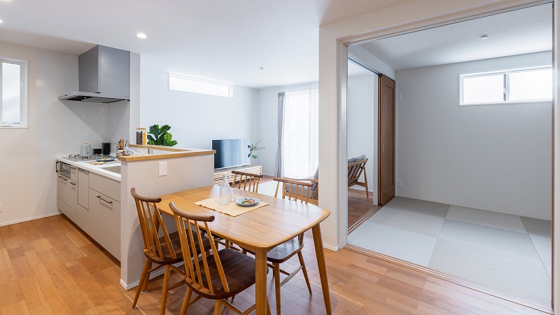 “便利”がそろう家事ラク動線のある住まい