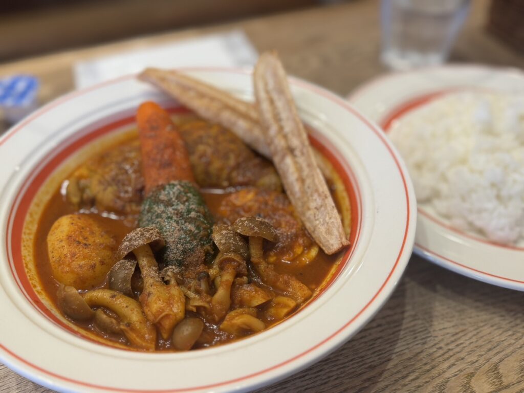 寒い冬におすすめ スープカレー