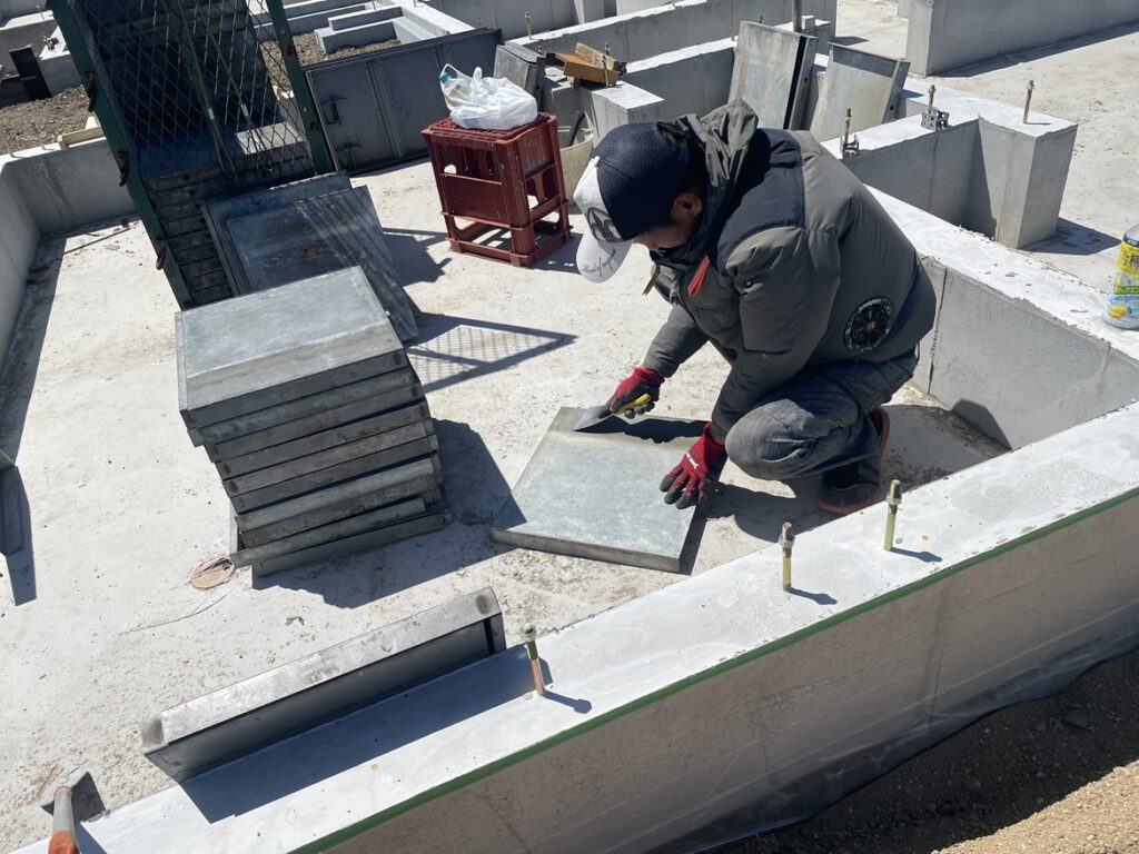 現場パトロール～基礎工事中☆